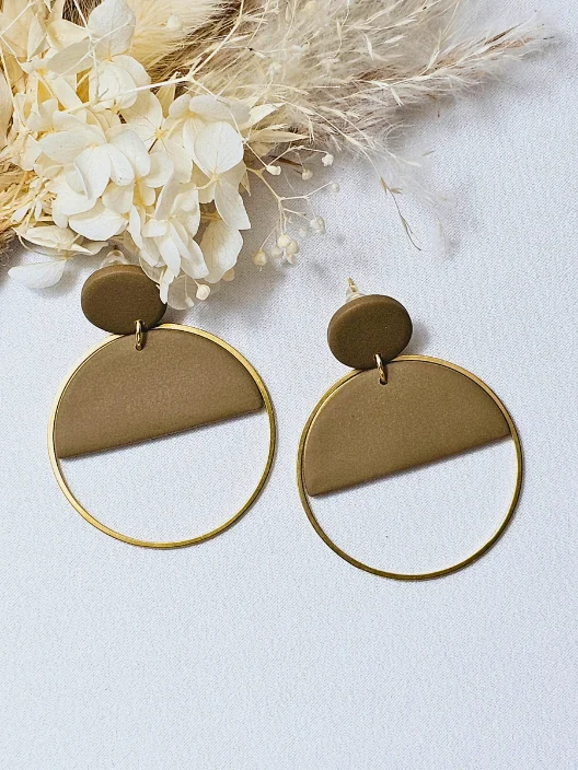 boucles Sélène vert