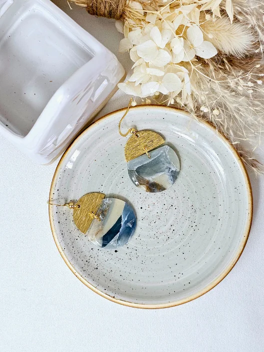 boucles d'oreilles Lunéa