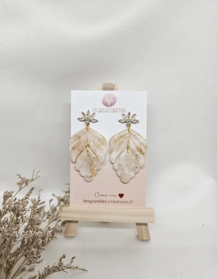Boucles d'oreilles Lunélia