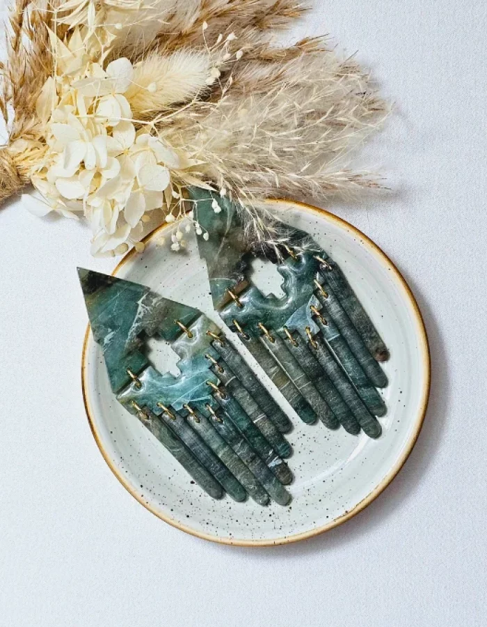 boucles d'oreilles Abyssine